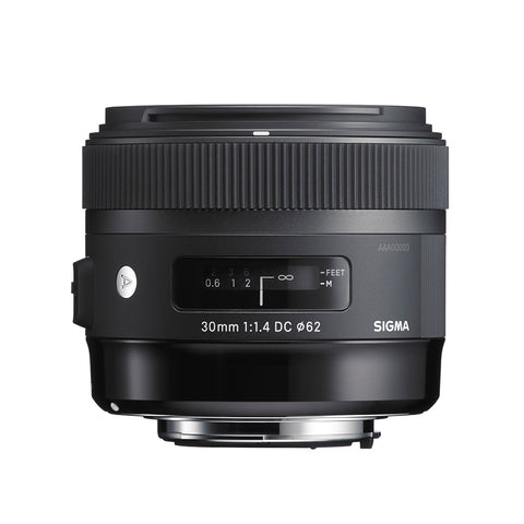 Lente SIGMA 30mm F1.4 DC HSM | Art para Canon EF